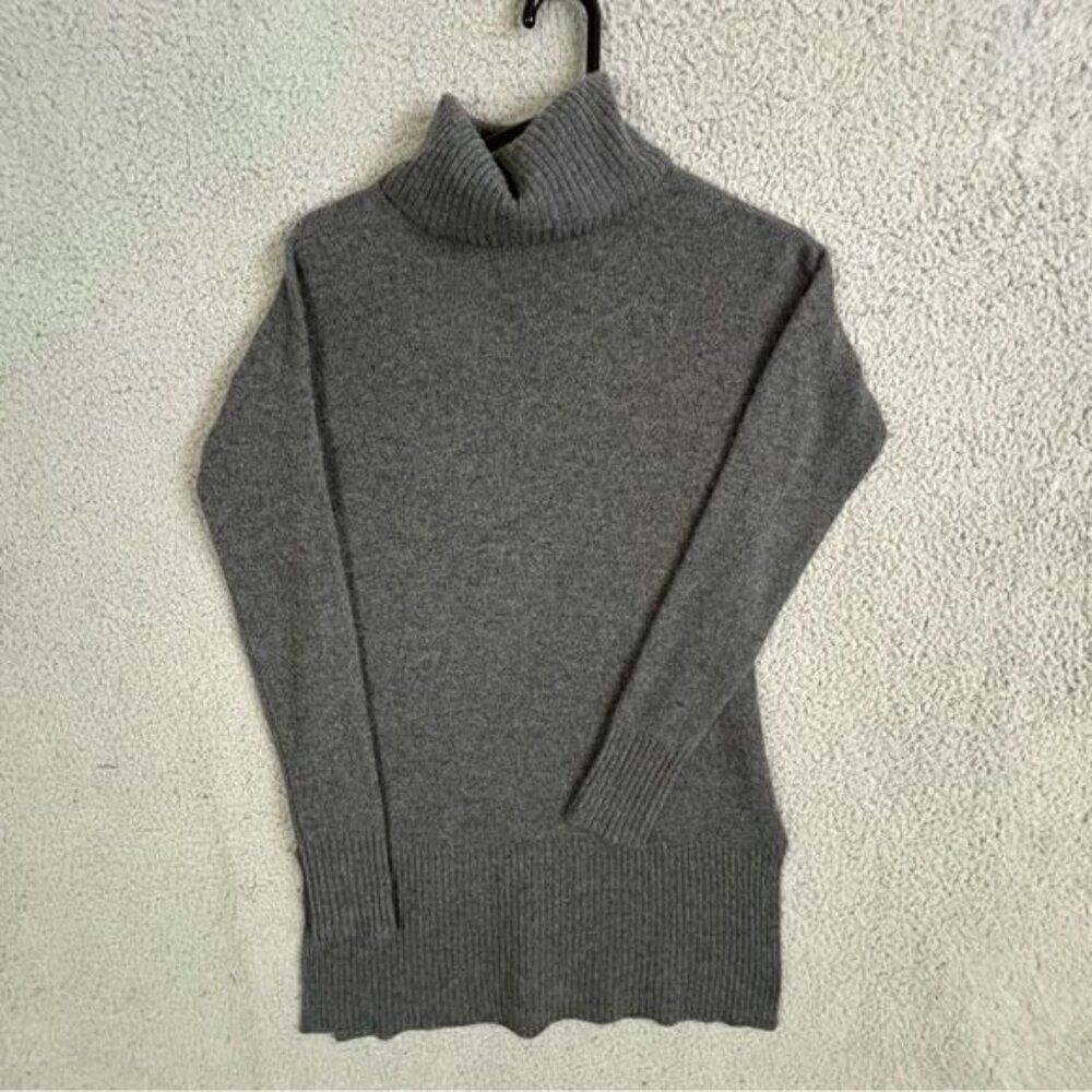 ONLY MINE WOMENS CASHMERE TUNIC/SWEATER SIZE XS GRAY - Picture 3 of 10